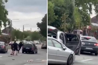 Film cu scandaluri in Craiova 3 retinuti inclusiv criminalul