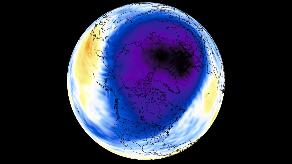 Un nou vortex polar se formeaza semnele unei ierni dure