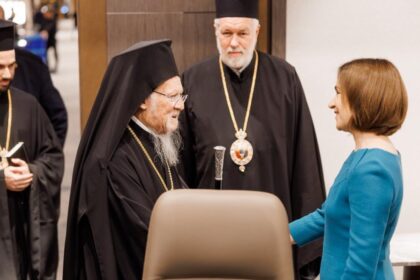 Maia Sandu mesaj la ceremonia de sfintire a Catedralei Nationale