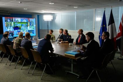 Nicusor Dan la reuniunea Coalitiei de Vointa pentru Ucraina