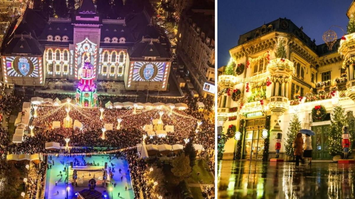 Targul de Craciun din Craiova cel mai frumos din Europa