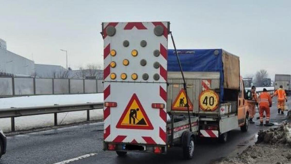 CNAIR anunta lucrari de reparatii pe drumurile din zonele Baneasa Otopeni si pe Centura Bucuresti