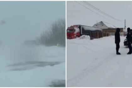 Drumuri nationale blocate si restrictii de trafic in judetele afectate de Codul galben de ninsori