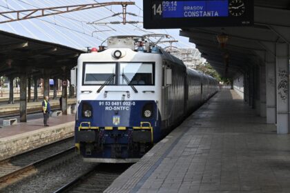 Un tren a deraiat in Gara de Nord Circulatia a fost suspendata timp de 2 ore