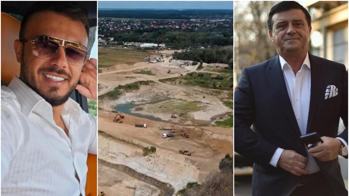 jaf de milioane de euro imagini recente de la firma de balastiere a familiei Badalau acuzata de ANAF