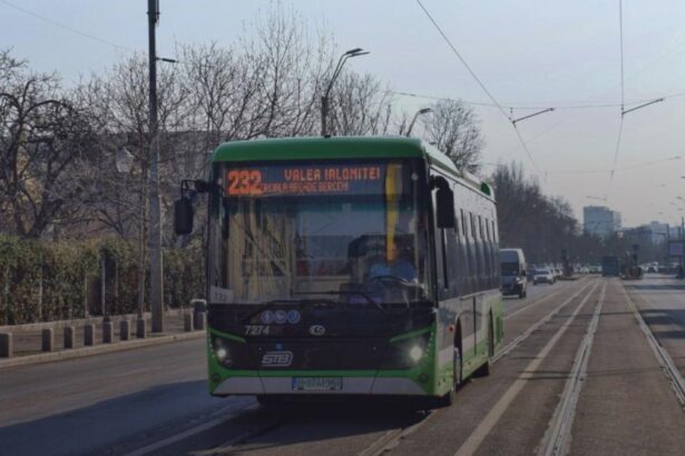 Autobuzele din Bucuresti vor relua circulatia pe liniile de tramvai incepand din acest weekend PMB Vremea ne