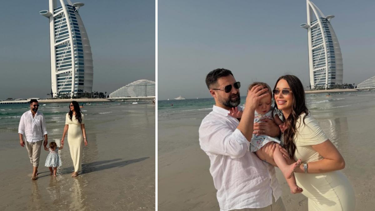 Blocati in Dubai cu fiica de 1 an si 5 luni un cuplu de la Insula Iubirii s a intoars la Bucuresti