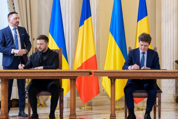Ce include parteneriatul strategic dintre Romania si Ucraina Acordurile semnate de Nicusor Dan si Volodimir
