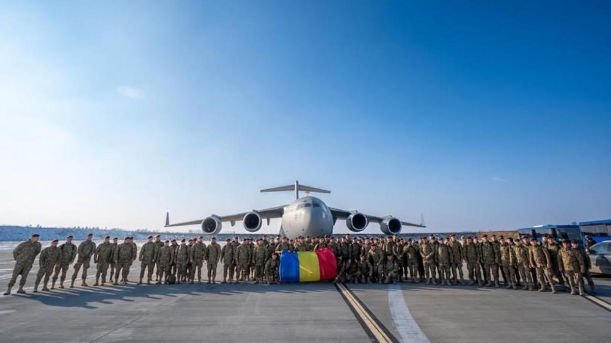 Cei 117 soldati romani din Irak sau intors in tara MApN Au fost adusi din Turcia si Germania