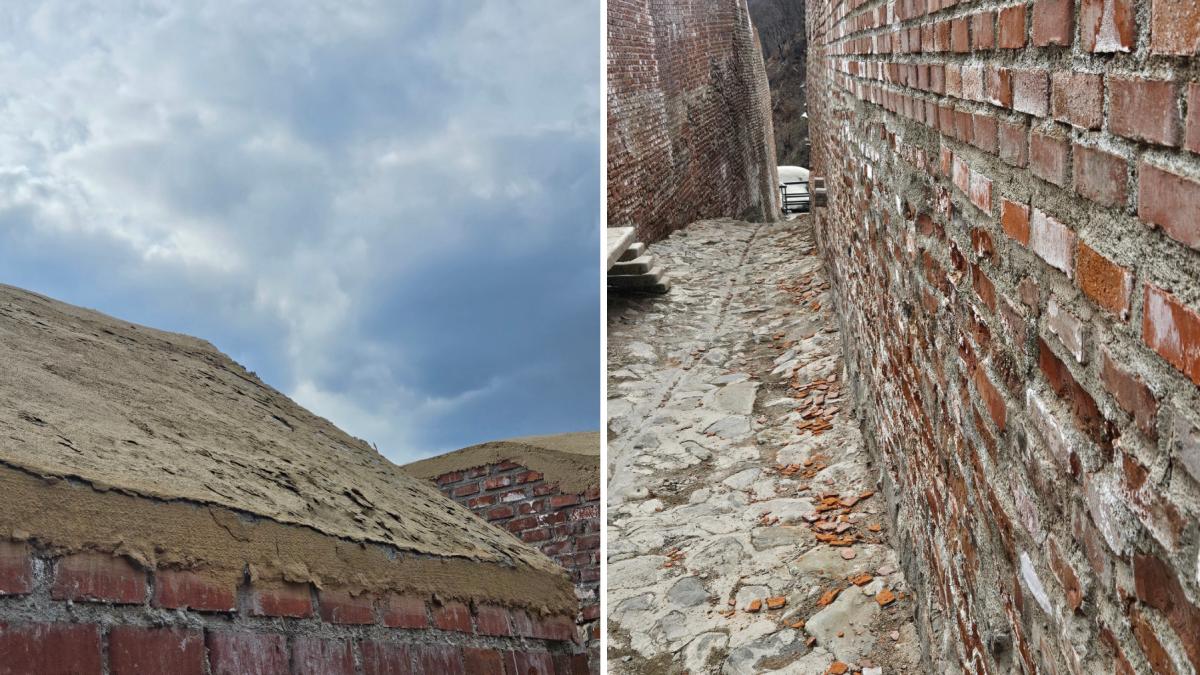 Cetatea Poenari se deterioreaza si se cojeste la un an dupa restaurarea de 5 milioane de euro Cum