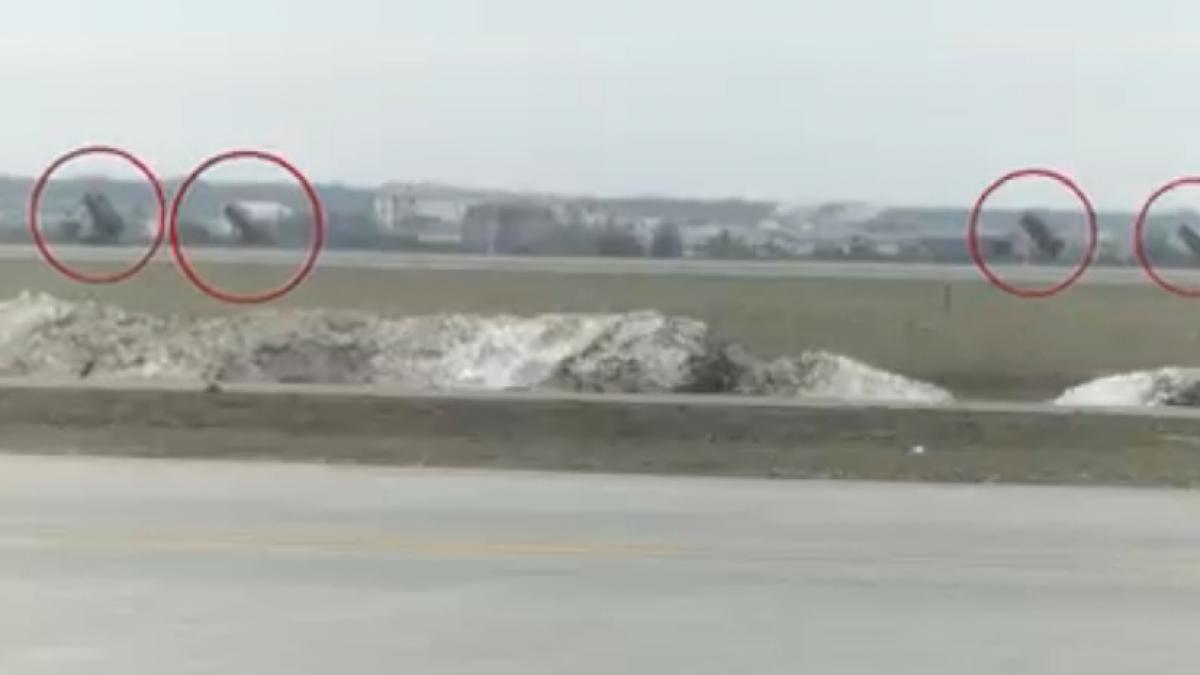 Imagini exclusive cu sistemul de aprare antiaeriana Patriot activat cu prilejul vizitei lui