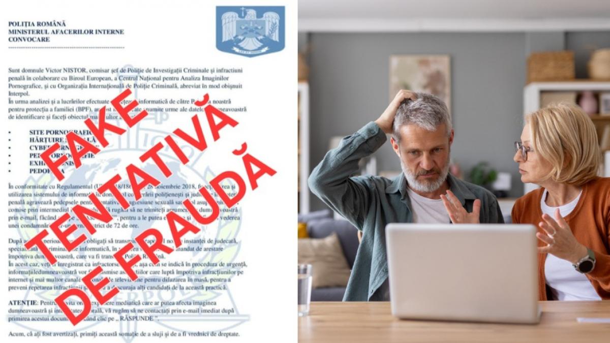 Ministerul de Interne avertizeaza cu privire la e mailuri false care folosesc identitatea institutiilor