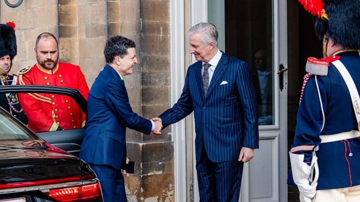 Nicuser Dan a fost recept la Bruxelles de Regele Belgiei Ce au discutat cei doi