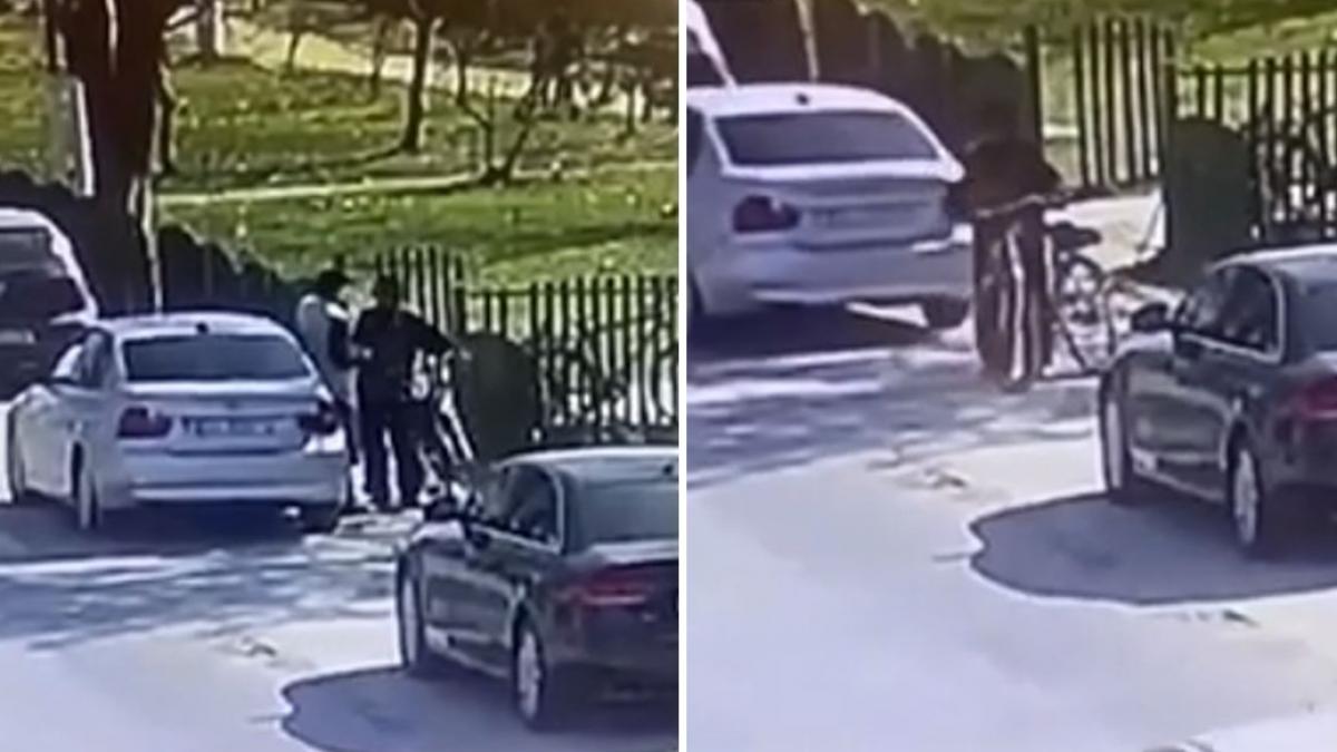 O metoda veche folosita de hoti a recapatat popularitate Un barbat a fost imbratisat pe strada