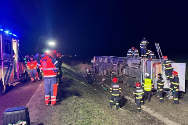 Planul rosu a fost activat in Galati dupa ce un autocar cu 44 de cetateni moldoveni la bord s a