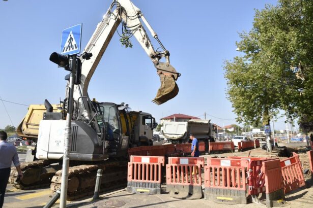 Santierul de pe Prelungirea Ghencea a fost suspendat Constructorul a abandonat lucrarile din cauza neplatilor