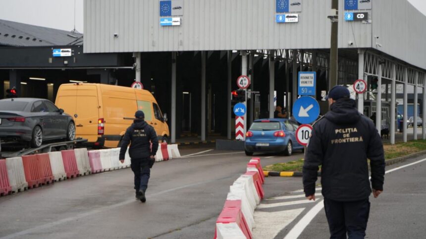 Traficul la punctele de trecere a frontierei din Romania ar putea fi influencat luni Aplicatia