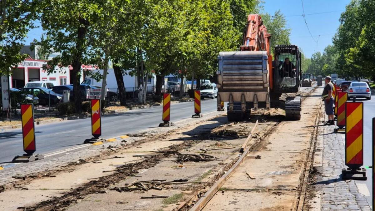 Tramvaiul 55 isi suspende circulatia incepand de sambata TPBI modifica traseul liniei 97 si infiinteaza