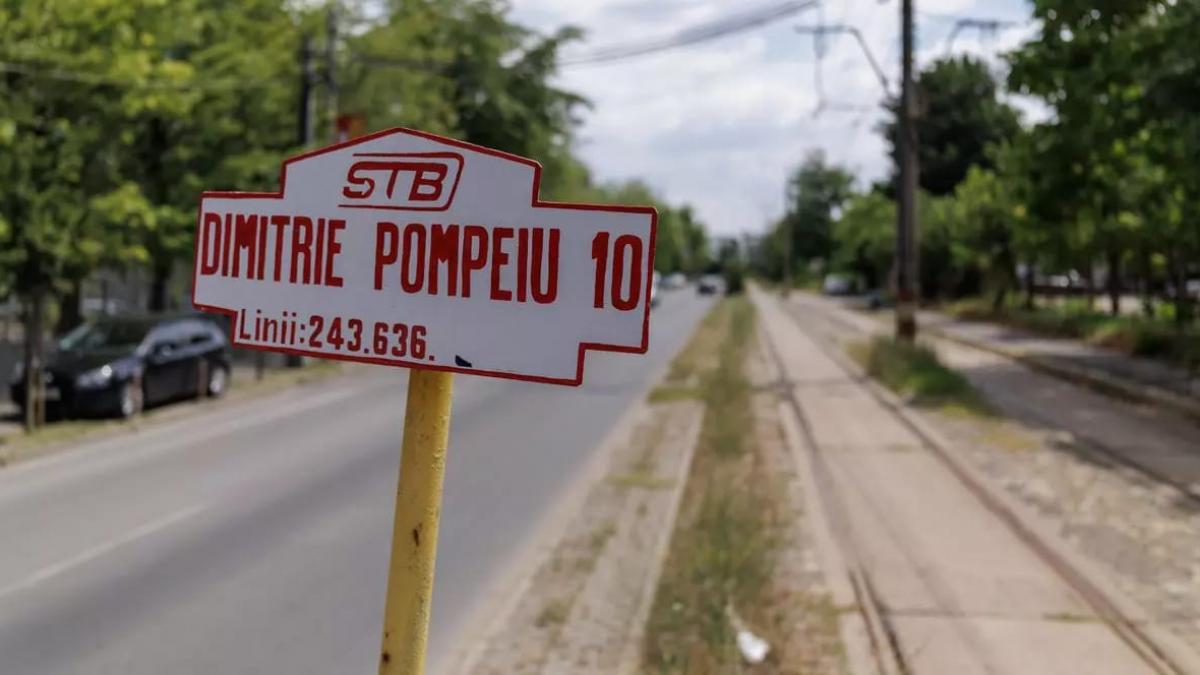 Un nou santier se deschide in cea mai aglomerata zona din capitala Se vor construi 6 km de sina de tramvai