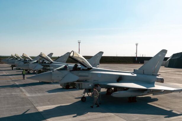 Avioane militare britanice au ajuns la baza Borcea pentru misiuni de Politie Aeriana Toiu