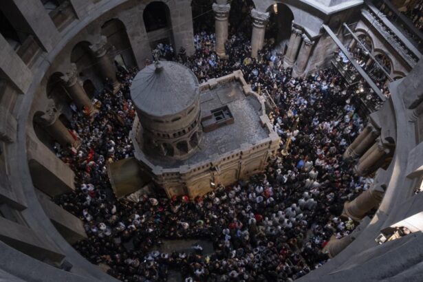 Biserica Sfantului Mormant din Ierusalim a fost recent redeschisa Ce detalii avem despre ceremonie