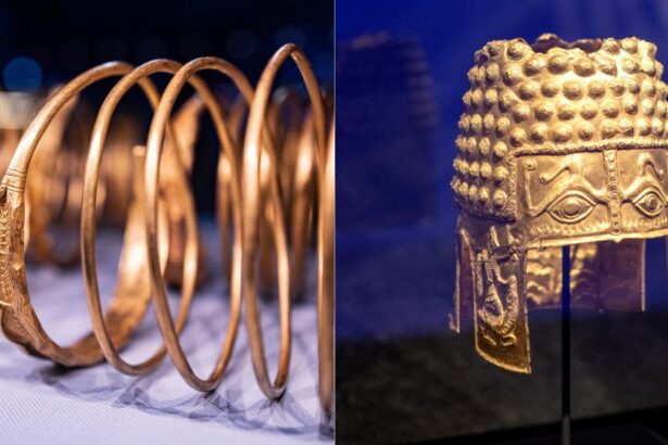 Coiful de aur de la Cotofenes ti si bratarile dacice furate in Olanda au fost descoperite