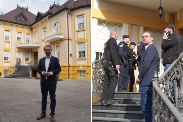 Dominic Fritz a patruns impreuna cu jandarmii intr o vila din Timis oara ocupata ilegal de clanul Momita Vila