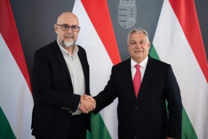Kelemen Hunor si Tanczos Barna il felicitape Peter Magyar pentru succes Liderii UDMR l au