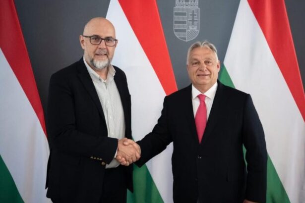 Kelemen Hunor si Tanczos Barna il felicitape Peter Magyar pentru succes Liderii UDMR l au