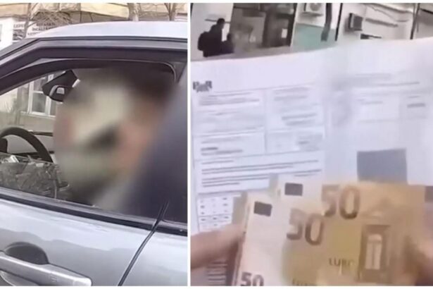 Momentul in care o soferita incearca sa mituieasca un politist in Capitala Scenele au fost