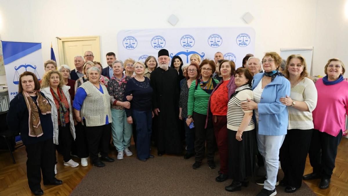 Organizatia de seniori a PUSL discutie despre traditii Patele de altadata revitalizat in prezent