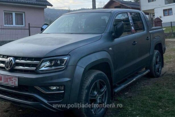 Politistii de frontiera au descoperit in Viseu de Sus un VW 4X4 in valoare de 25000 de euro declarat furat