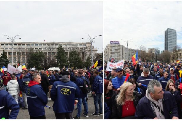 Protest in Piata Victoriei impotriva masurilor Guvernului Se estimeaza ca vor participa peste 10000 de persoane