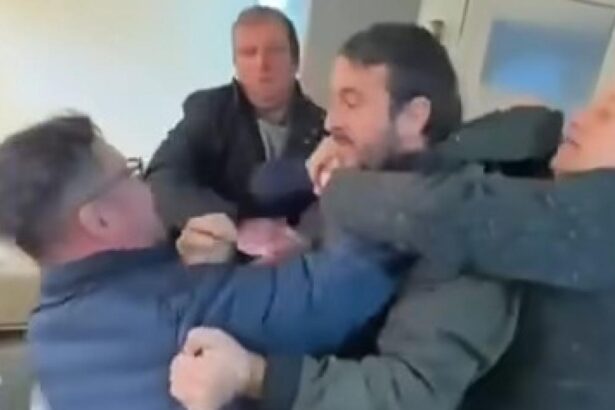 Scandal si altercatie in sediul AUR Un membru al partidului a agresat o pe Dan Tanasa