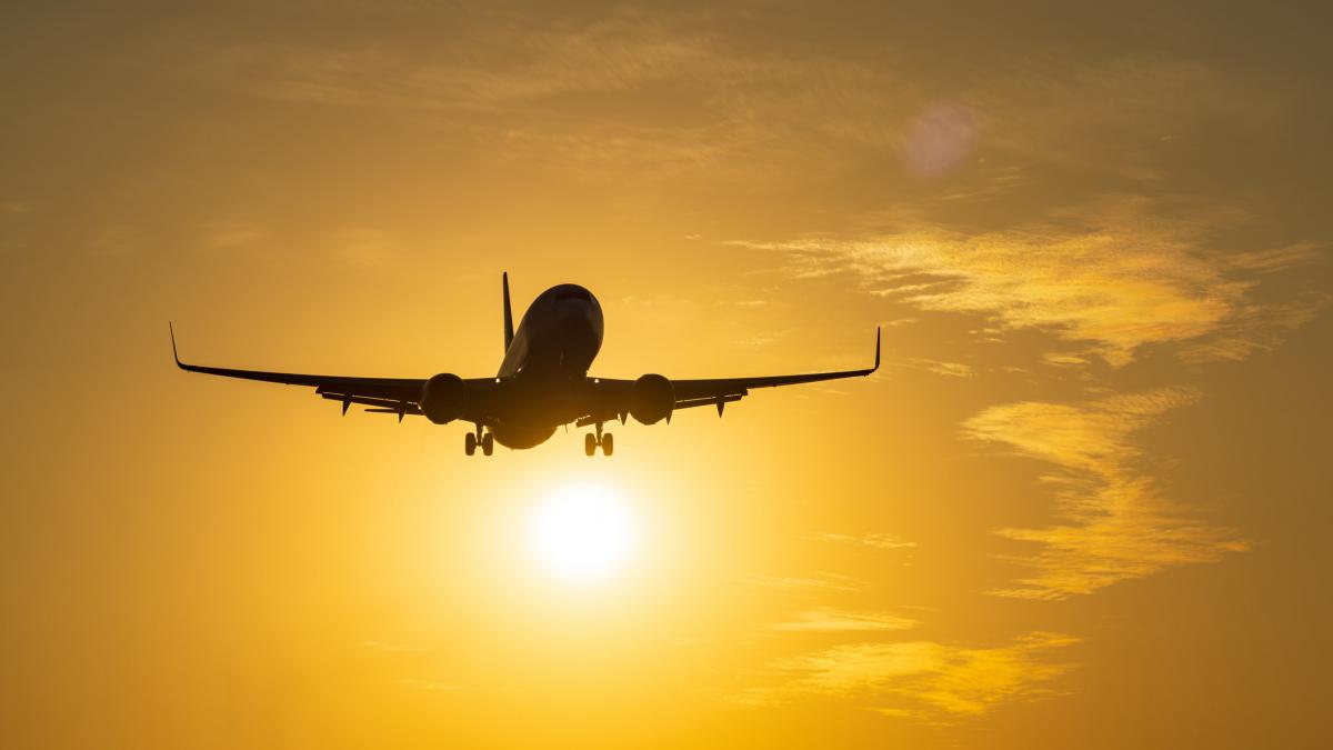 Un avion venit din Budapesta a pierdut aterizarea la Targu Mures din cauza unui cod galben de vant