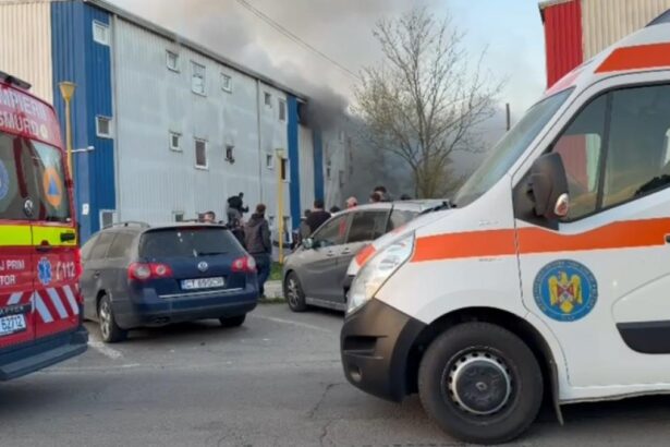incendiu intr un bloc social din constanta a fost activat planul rosu de interventie