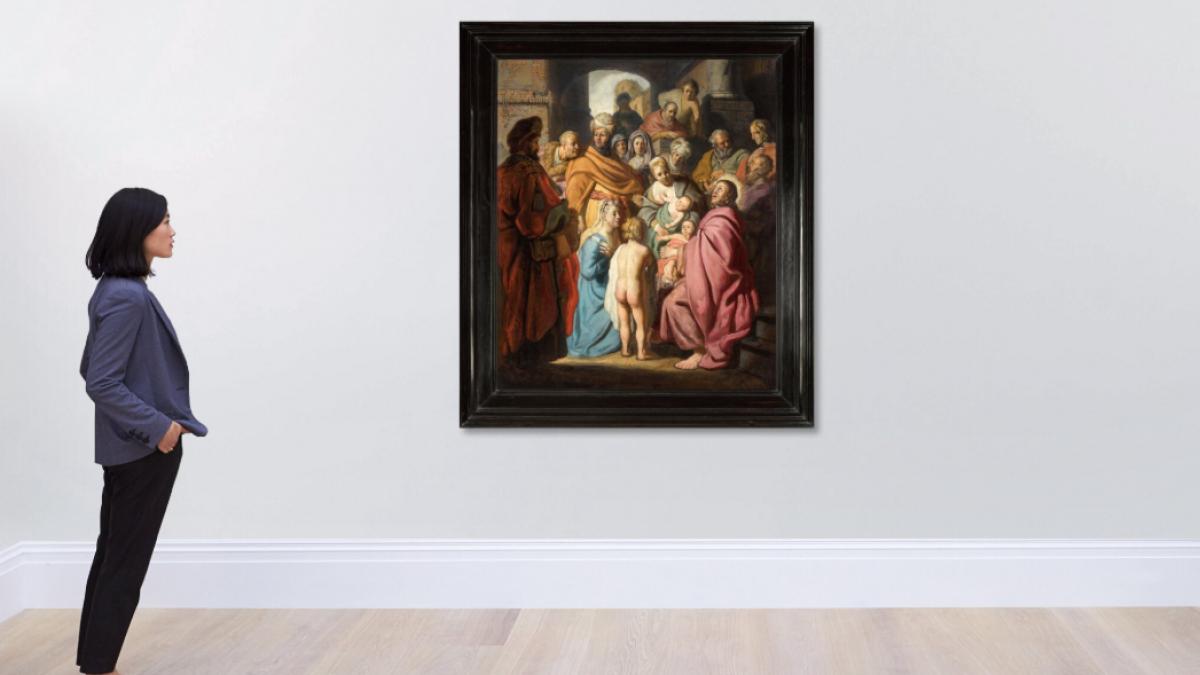 Cineva i a inlaturat turbanul unui personaj dintr un tablou de Rembrandt Restauratorii l au reintrodus dupa 400 de ani