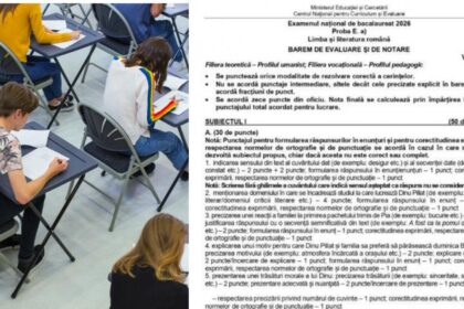 Profesorii sustin ca subiectele la examenul de limba romana de la bacalaureat au fost mai facile decat cele de