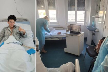 Un elev din Targu Jiu a sustinut prima proba scrisa de la Bacalaureat din salonul spitalului dupa o